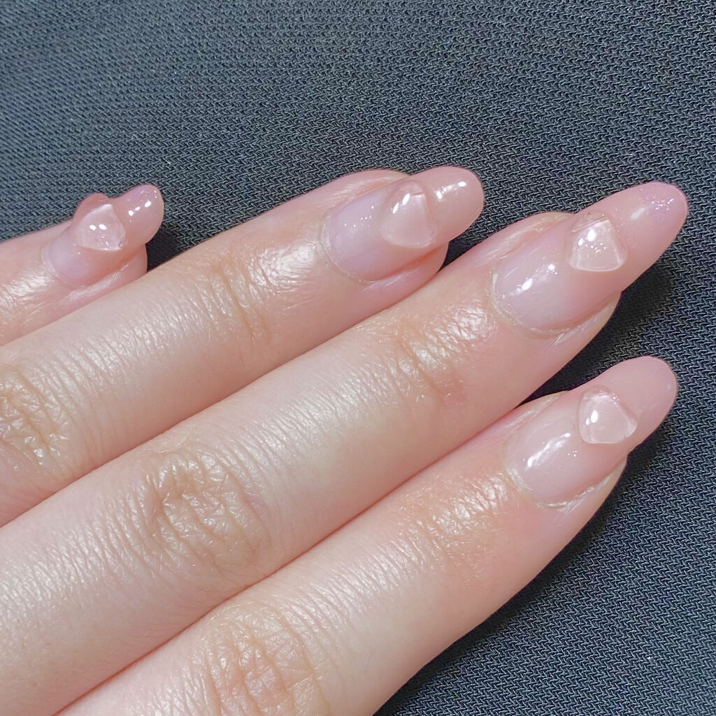 ネイルファンデーション/パラドゥ/マニキュアを使ったクチコミ（2枚目）