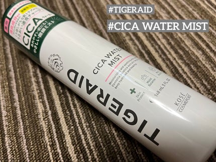 薬用 CICA ウォーターミスト/タイガレイド/ミスト状化粧水を使ったクチコミ(1枚目)