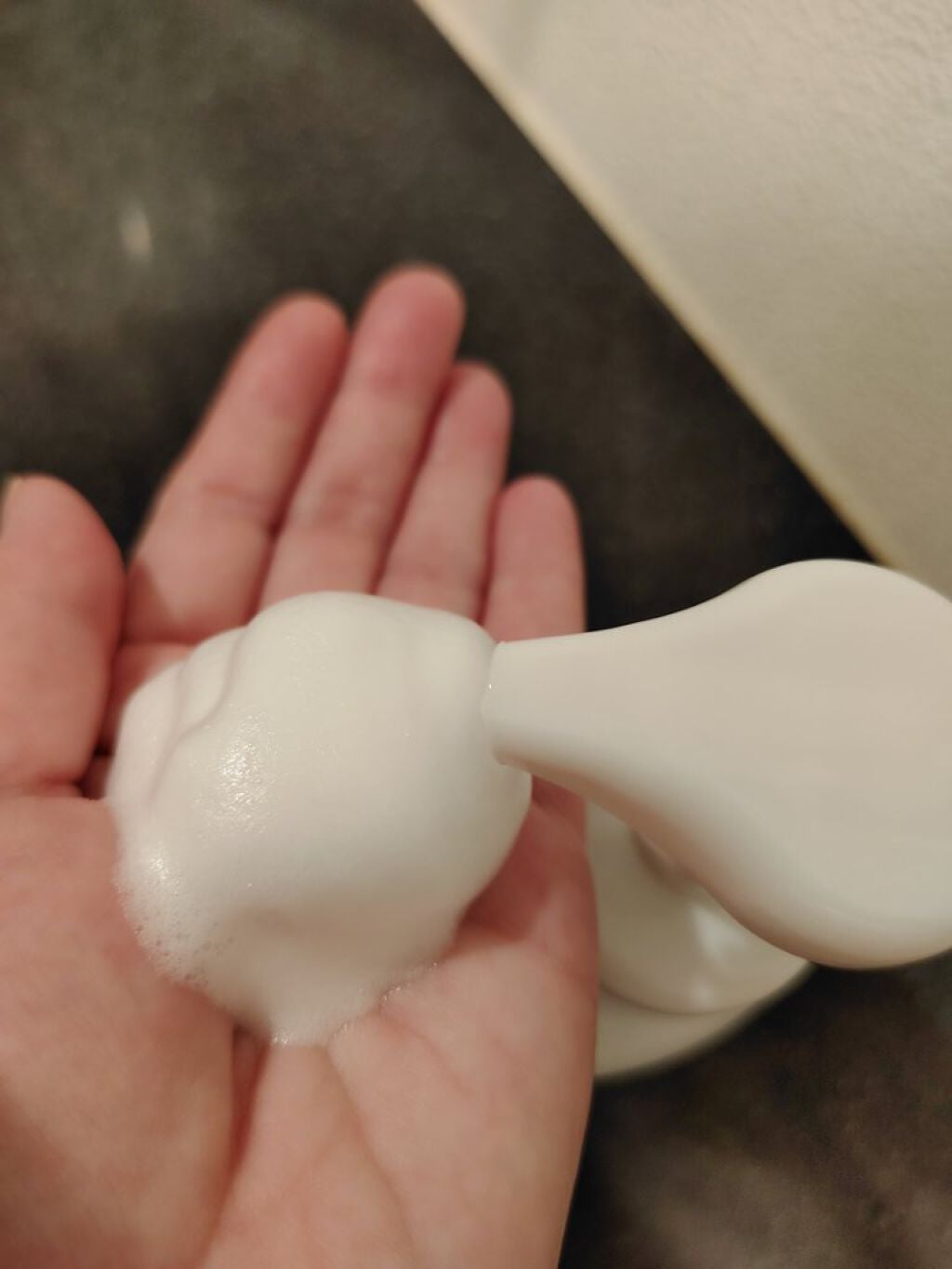 エッセンシャル ワンステップクレンズ/BENEFIQUE/泡洗顔を使ったクチコミ(2枚目)