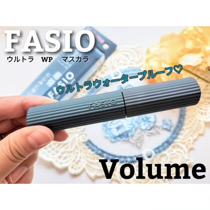 ウルトラ WP マスカラ(ボリューム) 01 ブラック/FASIO/マスカラを使ったクチコミ(1枚目)