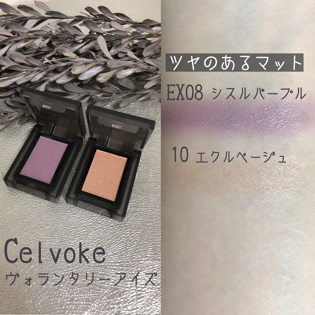 セルヴォーク ヴォランタリー アイズ/Celvoke/単色アイシャドウを使ったクチコミ(1枚目)
