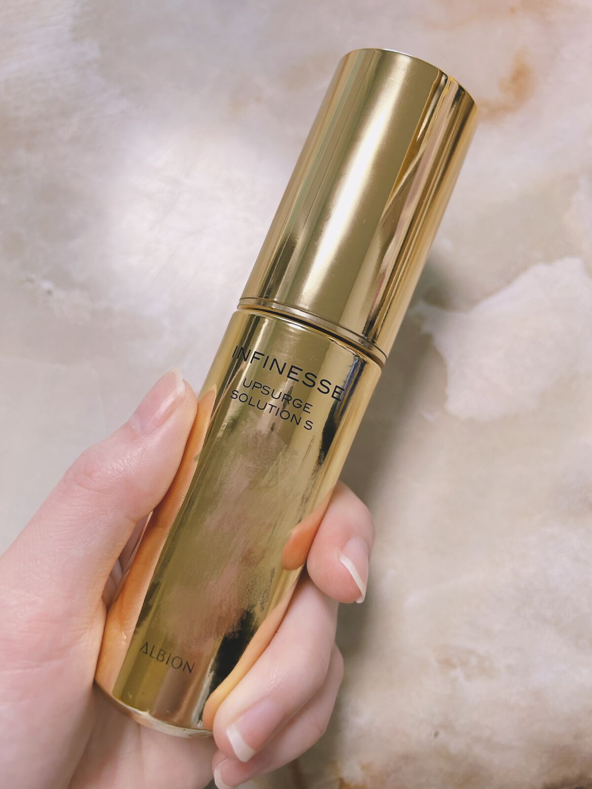 アンフィネス アップサージ ソリューション S/ALBION/美容液を使ったクチコミ(1枚目)