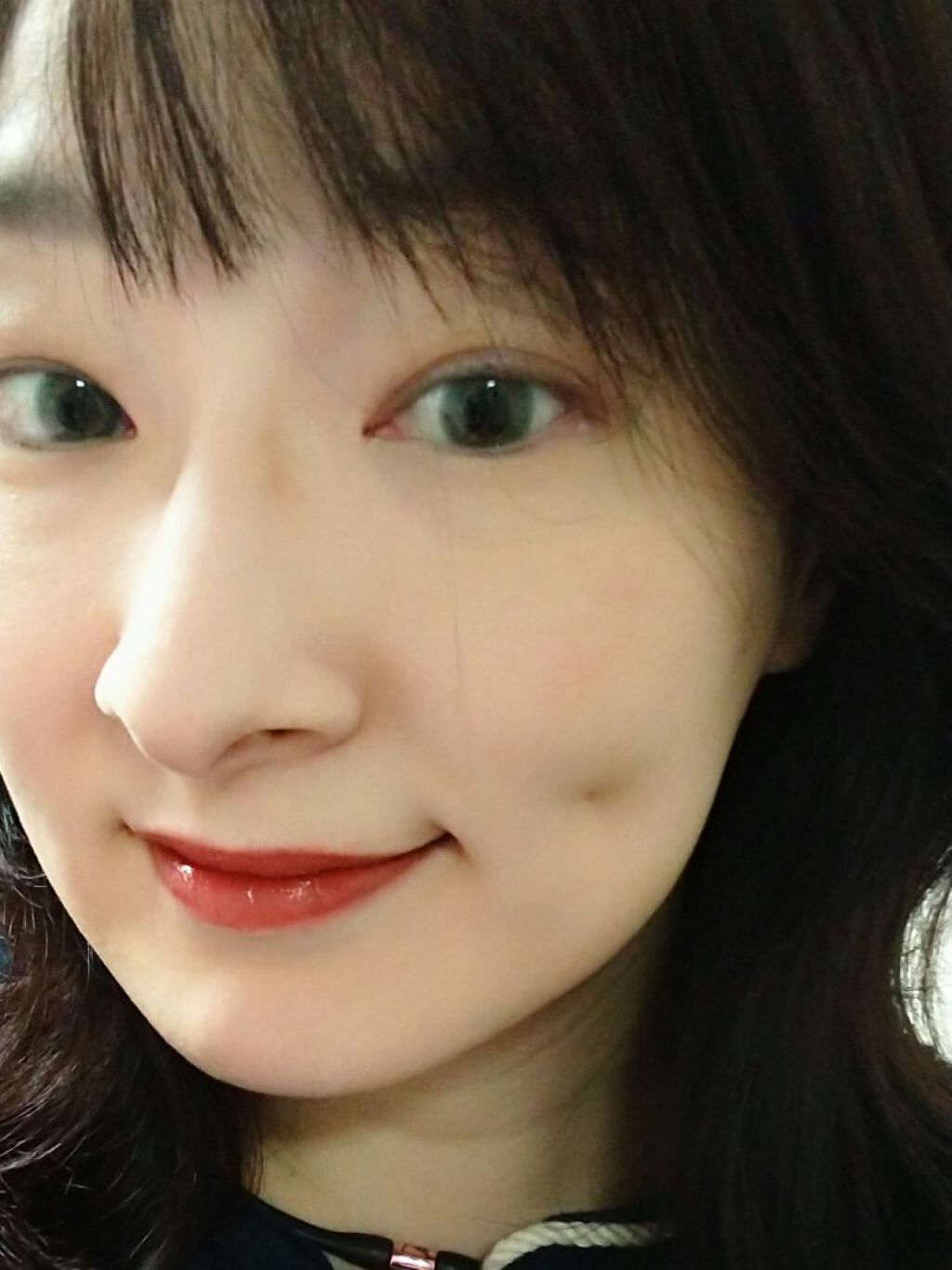 グラスティングウォーターティント 韓服エディション/rom&nd/リップティントを使ったクチコミ（2枚目）