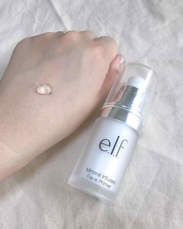 e.l.f. Cosmetics ミネラル インフューズド フェイス プライマーのクチコミ「iHerbでポチっとしたこちらは、透明の化粧下地💕ひと塗りで毛穴や凹凸を埋めてくれて、シリコン.....」（1枚目）