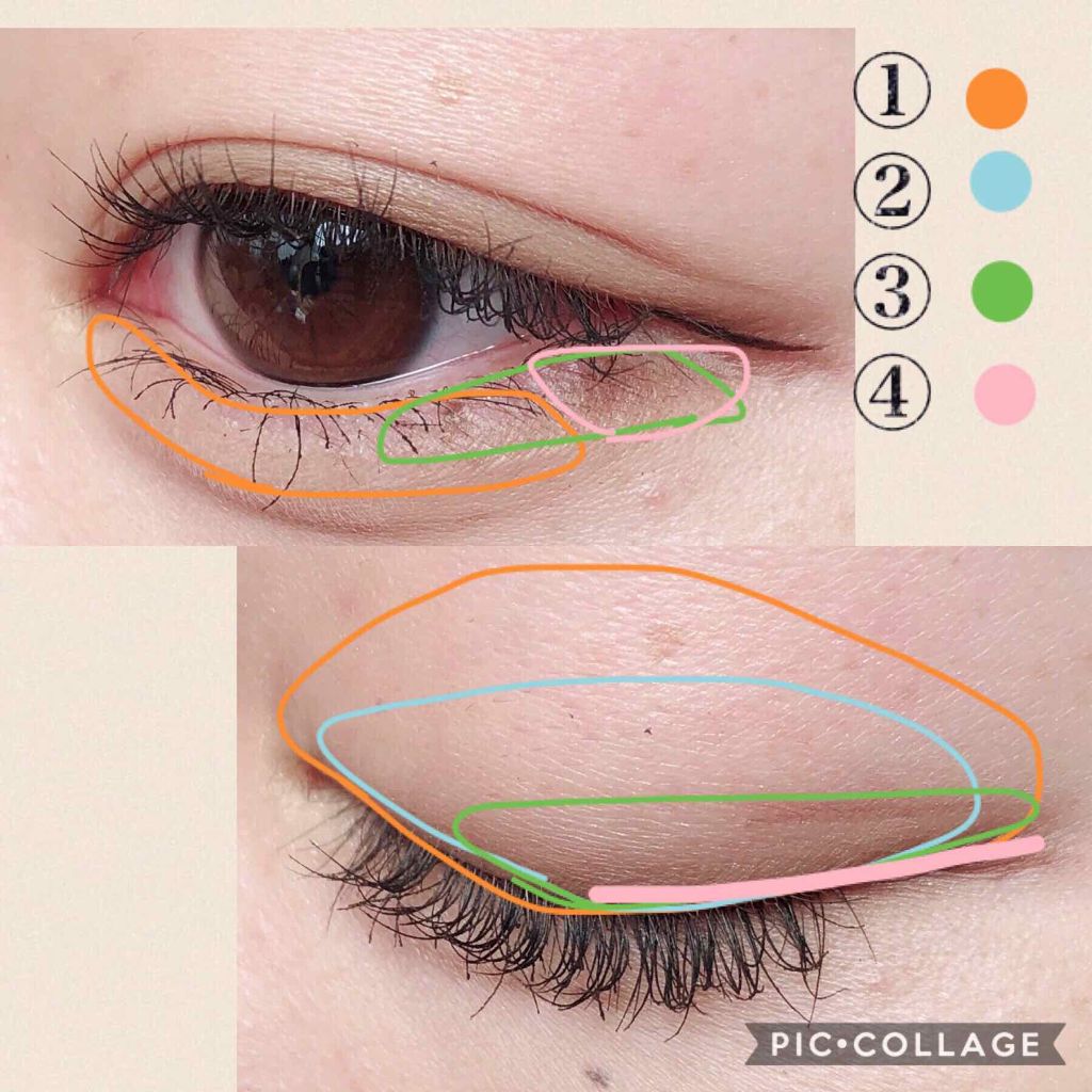 パーフェクトマルチアイズ/キャンメイク/アイシャドウパレットを使ったクチコミ(2枚目)