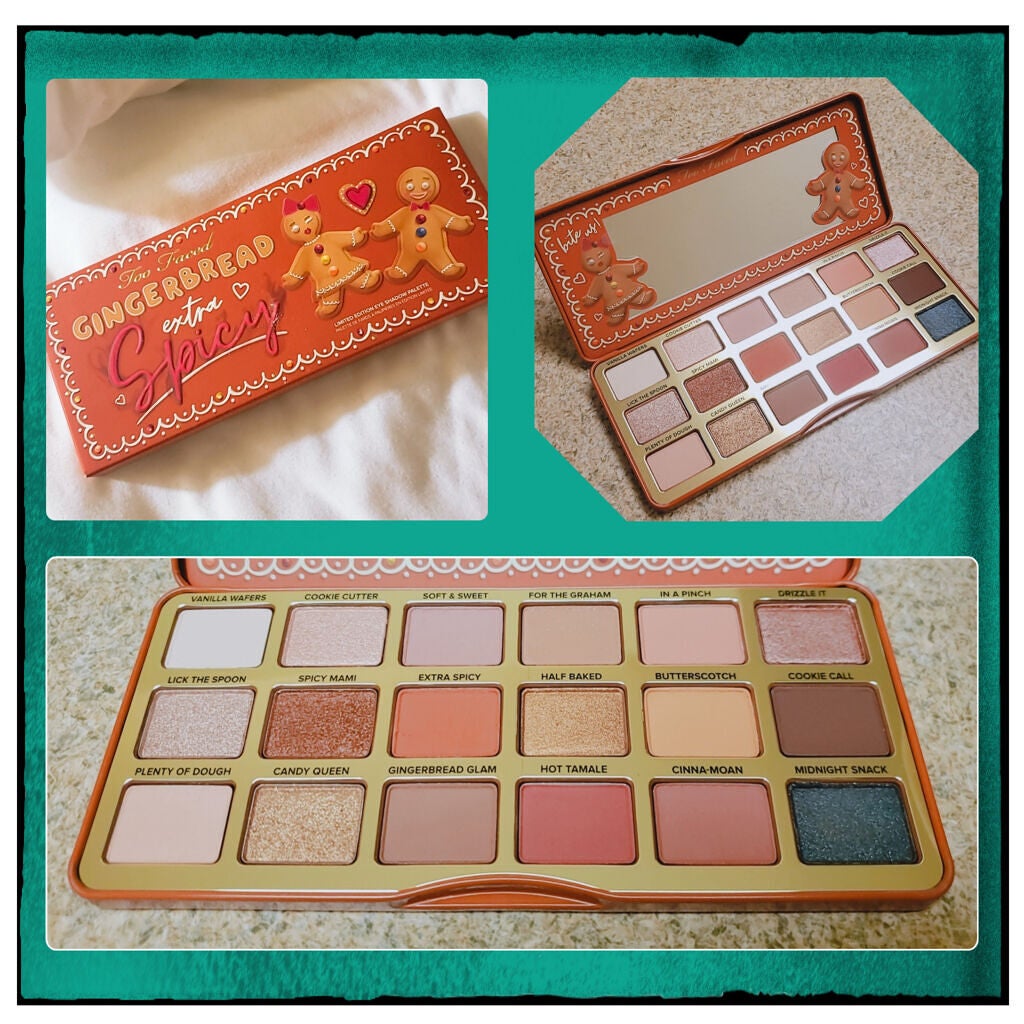 ジンジャーブレッド エキストラスパイシー アイシャドウパレット Too Faced