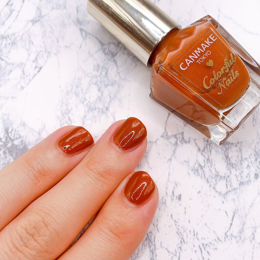 カラフルネイルズ/キャンメイク/マニキュアを使ったクチコミ(3枚目)