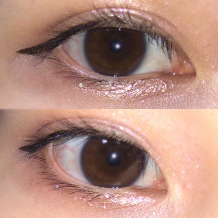 グリッターイルミネーションライナー/CipiCipi/リキッドアイライナーを使ったクチコミ(4枚目)