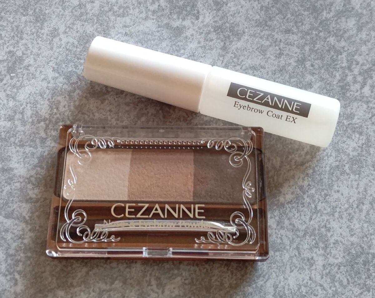 アイブロウコートEX/CEZANNE/アイブロウコートを使ったクチコミ（1枚目）