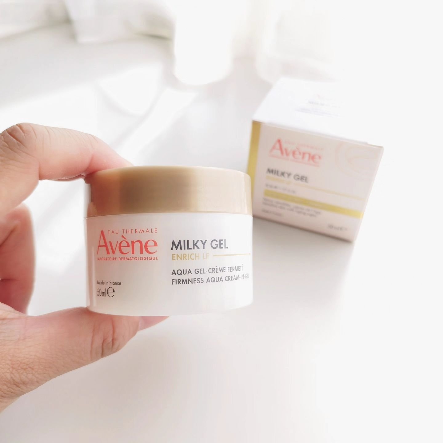 ミルキージェル エンリッチ LF/アベンヌ/フェイスクリームを使ったクチコミ（2枚目）