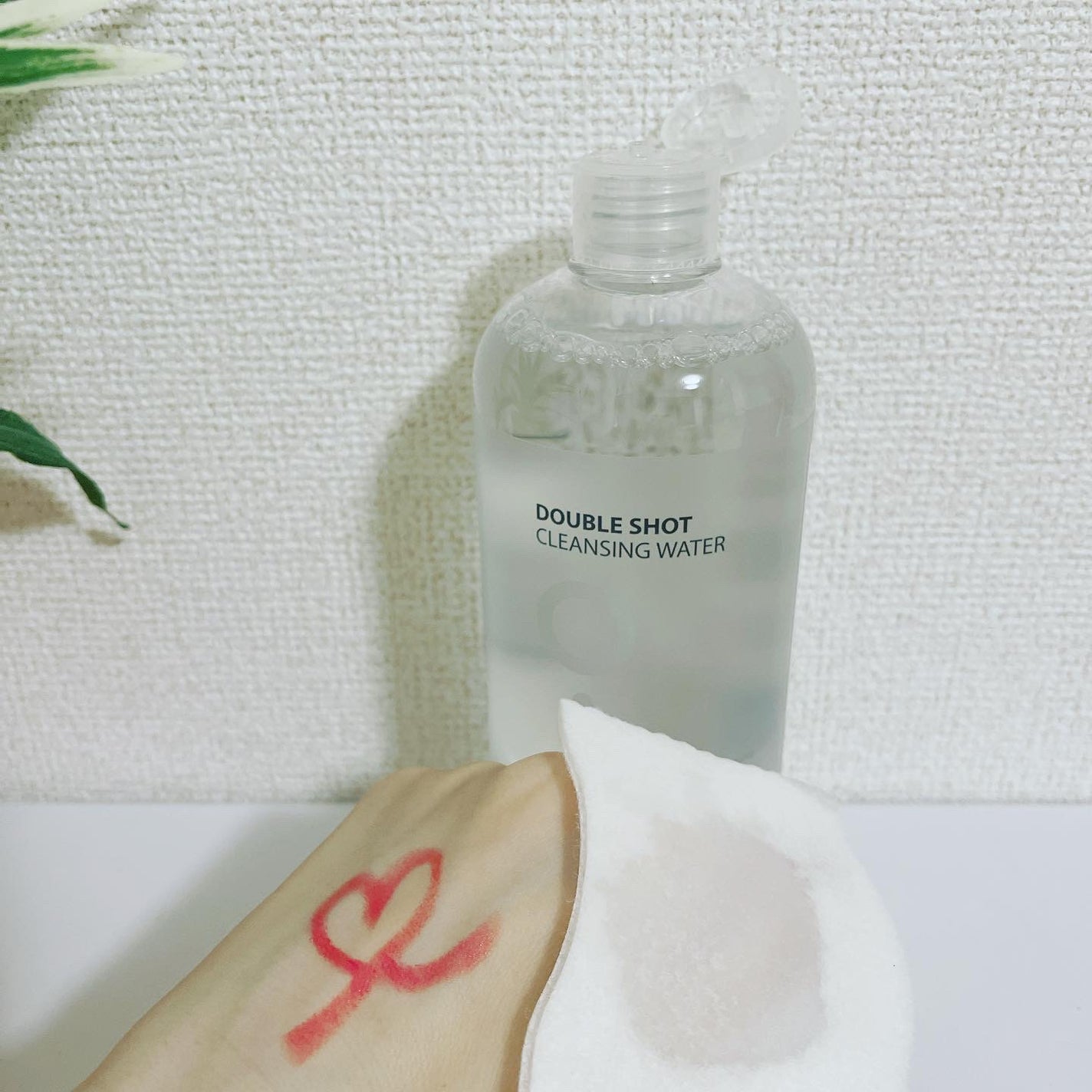 ダブルショットクレンジングウォーター/LUOKI/クレンジングウォーターを使ったクチコミ(3枚目)