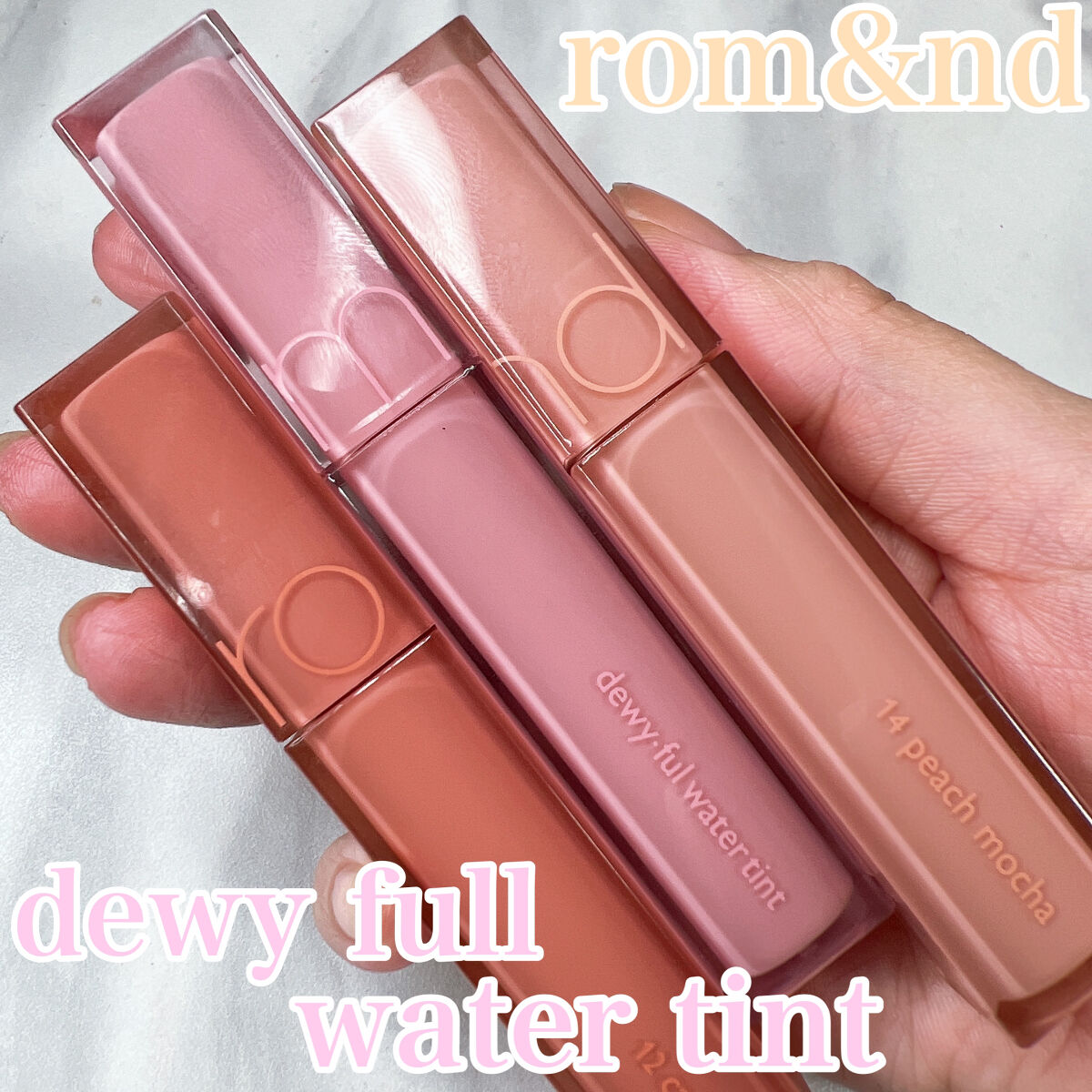 デュイフルウォーターティント/rom&nd/リップティントを使ったクチコミ（1枚目）