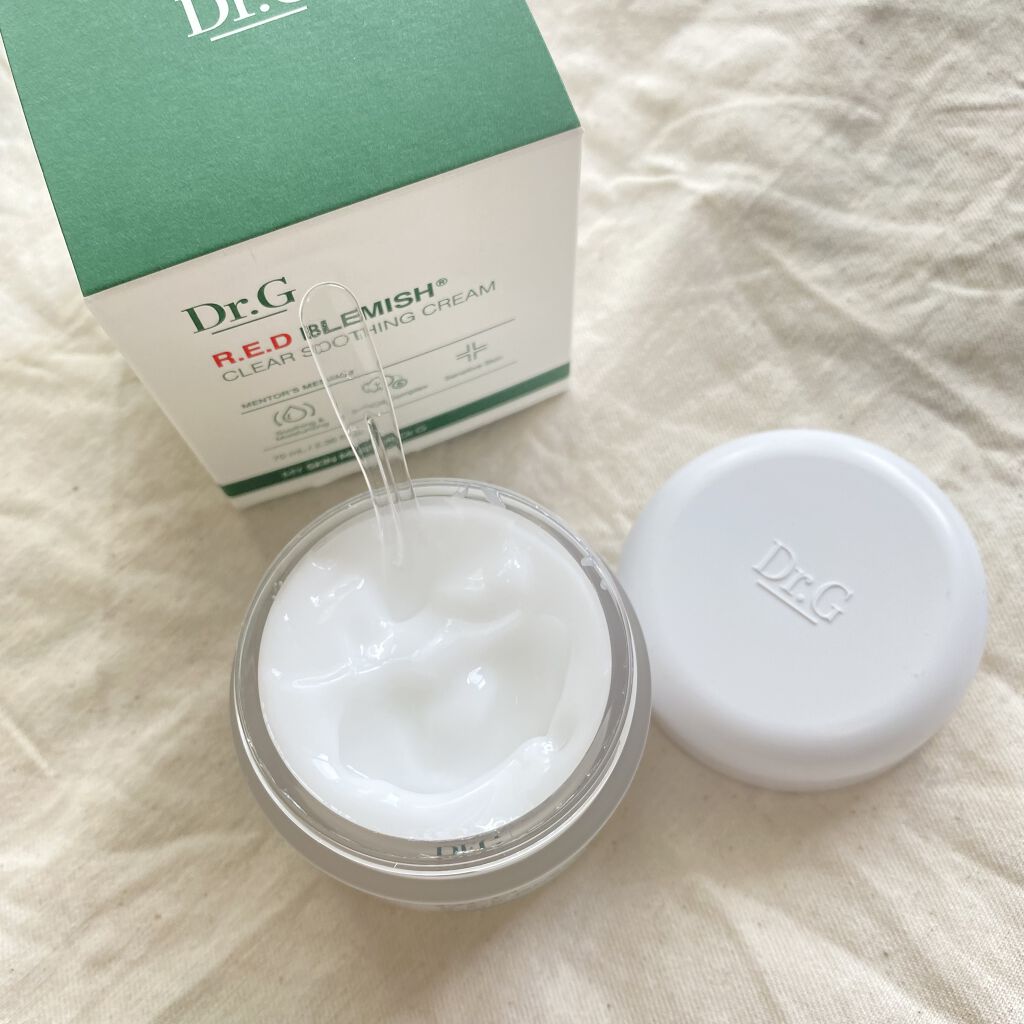 レッドB・Cスムージングクリーム/Dr.G/フェイスクリームを使ったクチコミ（2枚目）