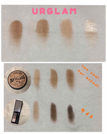 URGLAM HIGHLIGHT POWDER/U R GLAM/パウダーハイライトを使ったクチコミ(4枚目)