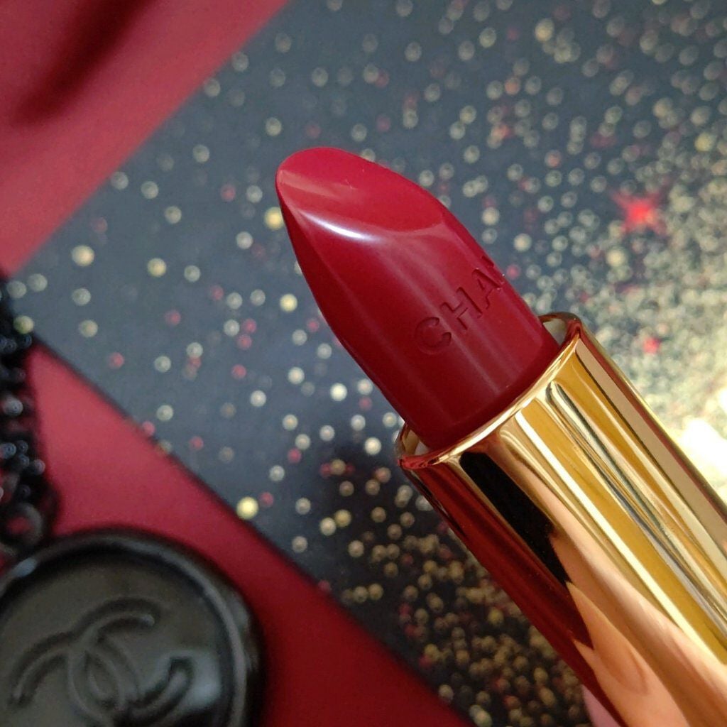 ルージュ アリュール/CHANEL/口紅を使ったクチコミ(4枚目)