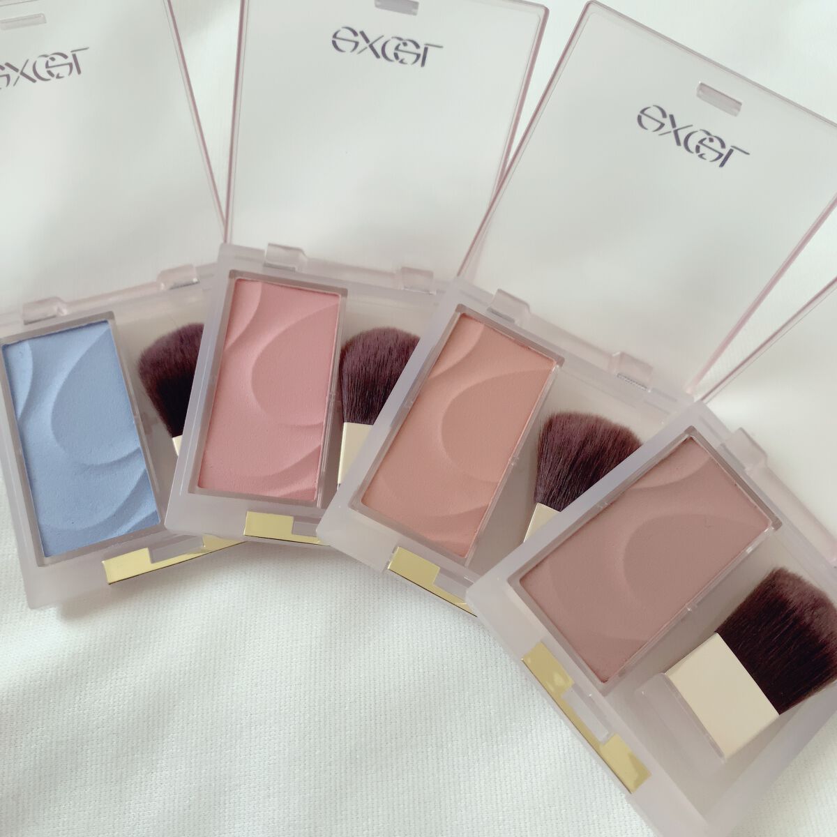 シームレストーン ブラッシュ/excel/パウダーチークを使ったクチコミ（1枚目）