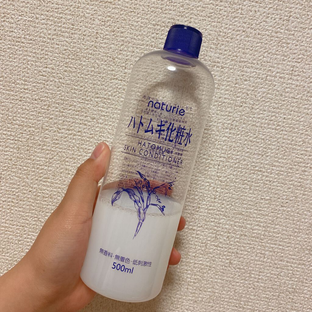 ハトムギ化粧水(ナチュリエ スキンコンディショナー R )/ナチュリエ/化粧水を使ったクチコミ(2枚目)