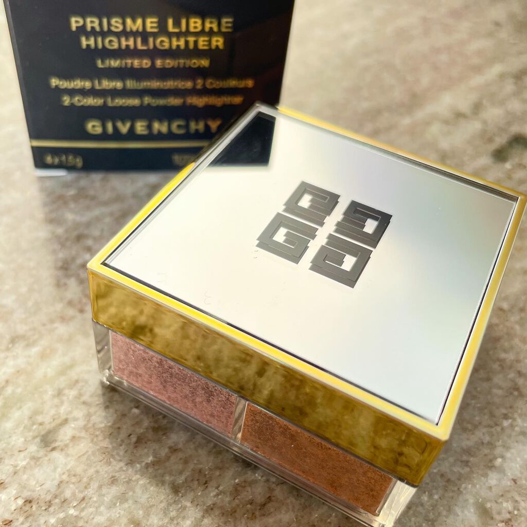 プリズム・リーブル・ハイライター/GIVENCHY/パウダーハイライトを使ったクチコミ(4枚目)