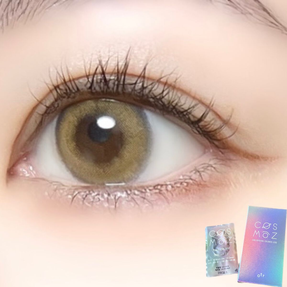Cosmoz/otr/カラーコンタクトレンズを使ったクチコミ(9枚目)