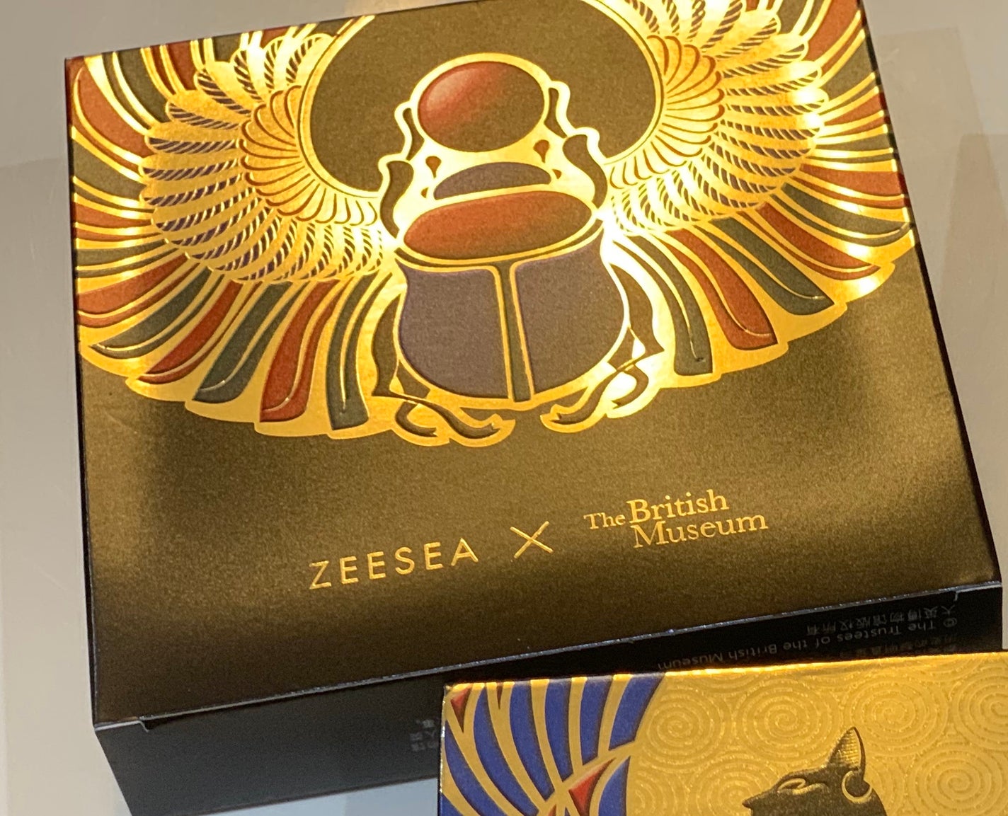 大英博物館 エジプトシリーズ アイシャドウパレット/ZEESEA/アイシャドウパレットを使ったクチコミ(4枚目)