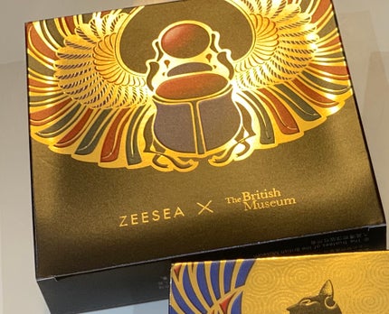 大英博物館 エジプトシリーズ アイシャドウパレット/ZEESEA/アイシャドウパレットを使ったクチコミ(4枚目)