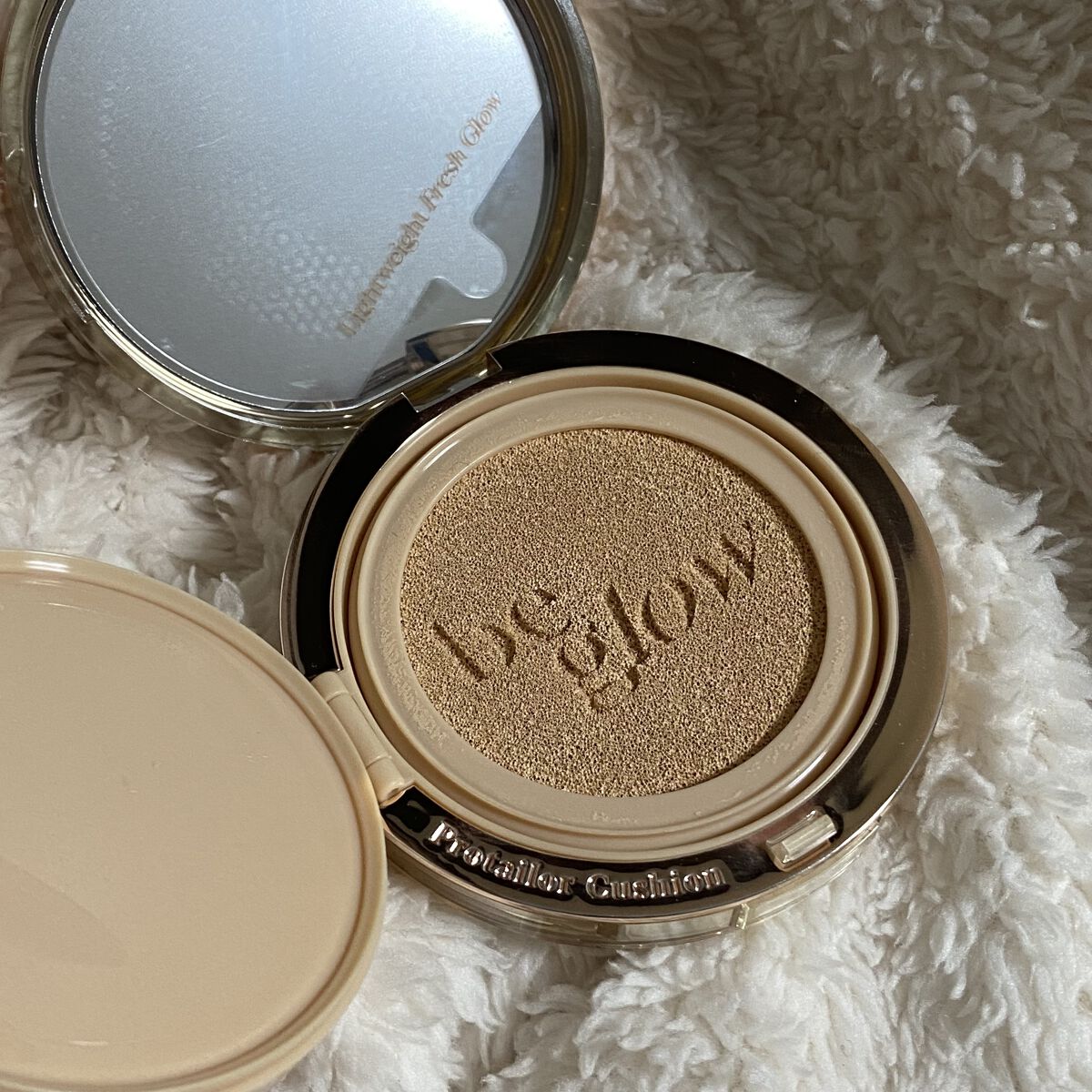 プロテーラービーグロウクッション ニュークラス/espoir/クッションファンデーションを使ったクチコミ（3枚目）