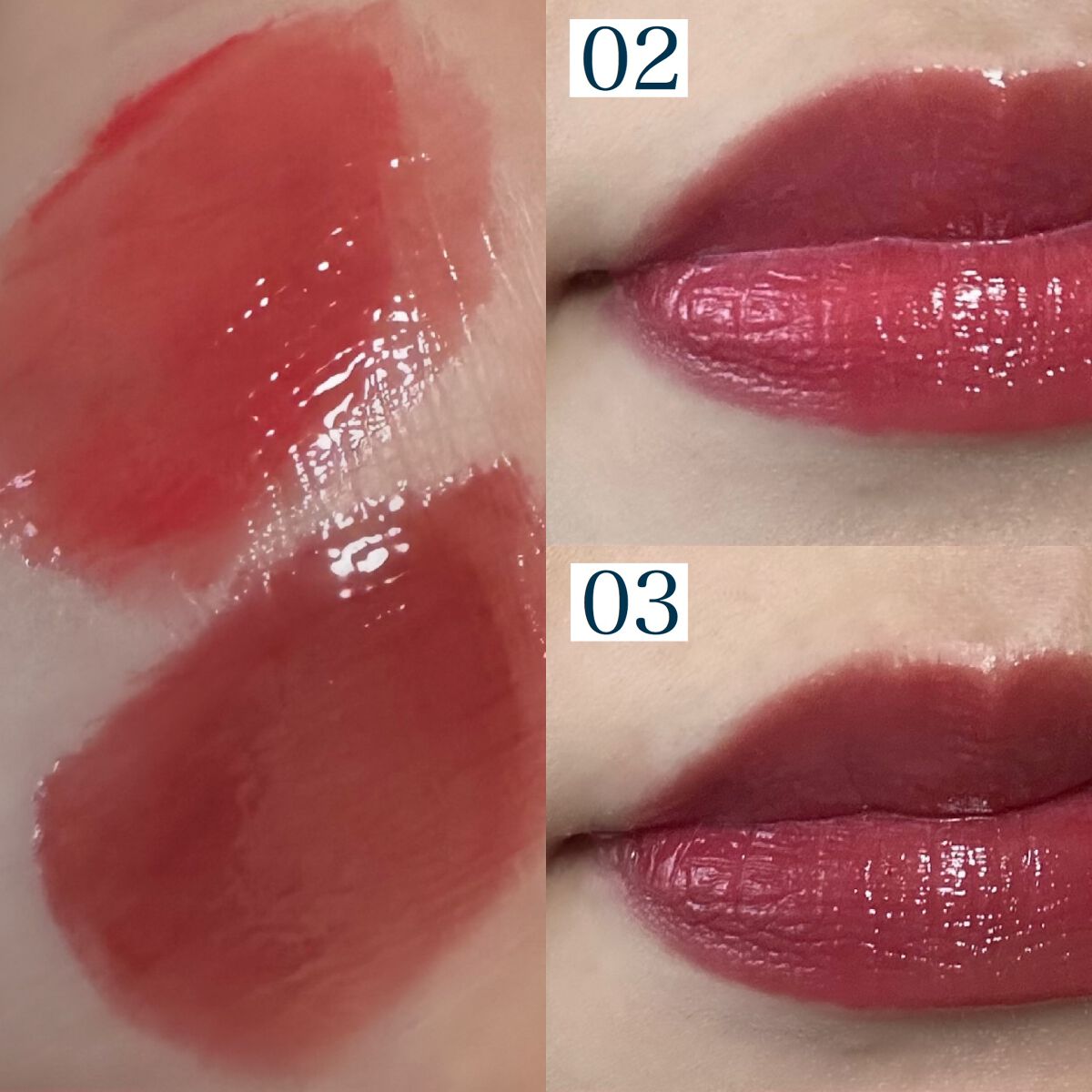 あんこ on LIPS 「【コスメ購入品】#amuse#ジェルフィットティント0208韓..」(3枚目)