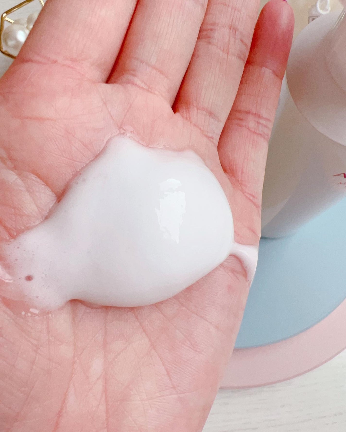 マイクロムース リフレッシャー/ALBLANC/泡洗顔を使ったクチコミ(4枚目)