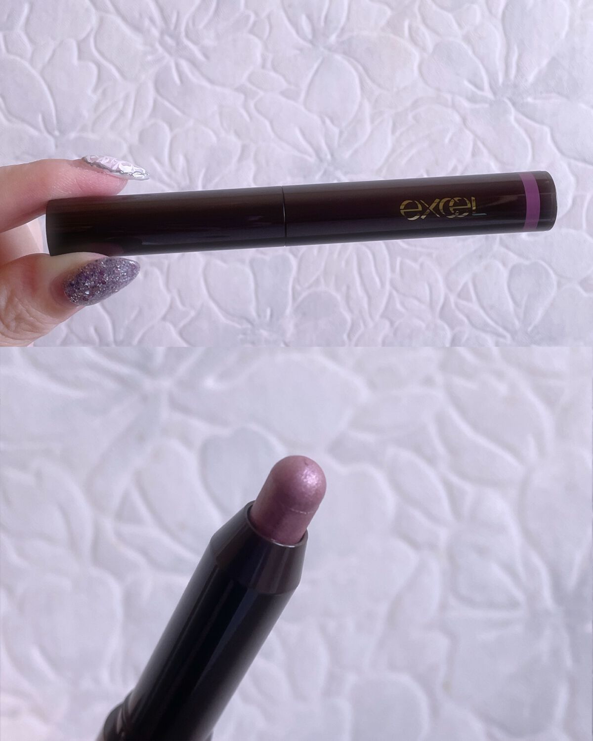 グリームオンフィットシャドウ/excel/スティックアイシャドウを使ったクチコミ（2枚目）