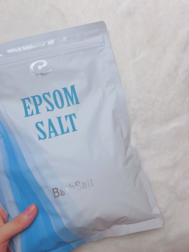 Epsom Salt (エプソムソルト) 国産(岡山県産)/EARTH CONSCIOUS (アースコンシャス)/入浴剤を使ったクチコミ（2枚目）