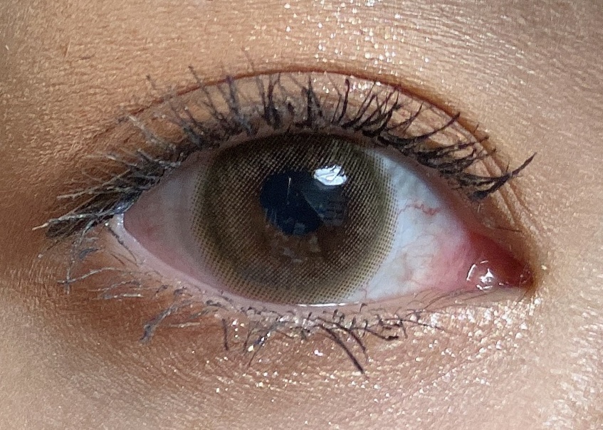 mimuco 1day メープルミルクティー/mimuco/ワンデー（１DAY）カラコンを使ったクチコミ（3枚目）