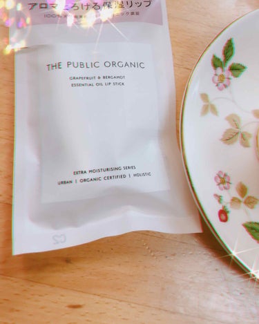 オーガニック認証 精油リップスティック スーパーポジティブ ライズ/THE PUBLIC ORGANIC/リップケア・リップクリームを使ったクチコミ（1枚目）