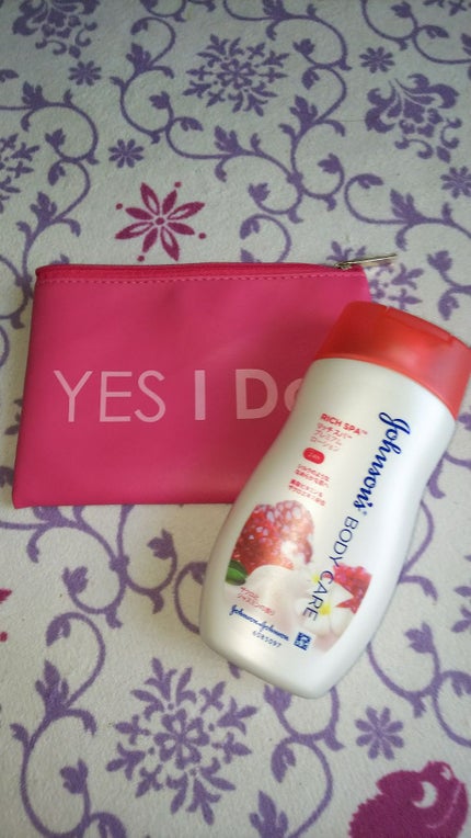 プレミアム ローション シルキーベリー/ジョンソンボディケア/ボディローションを使ったクチコミ(1枚目)