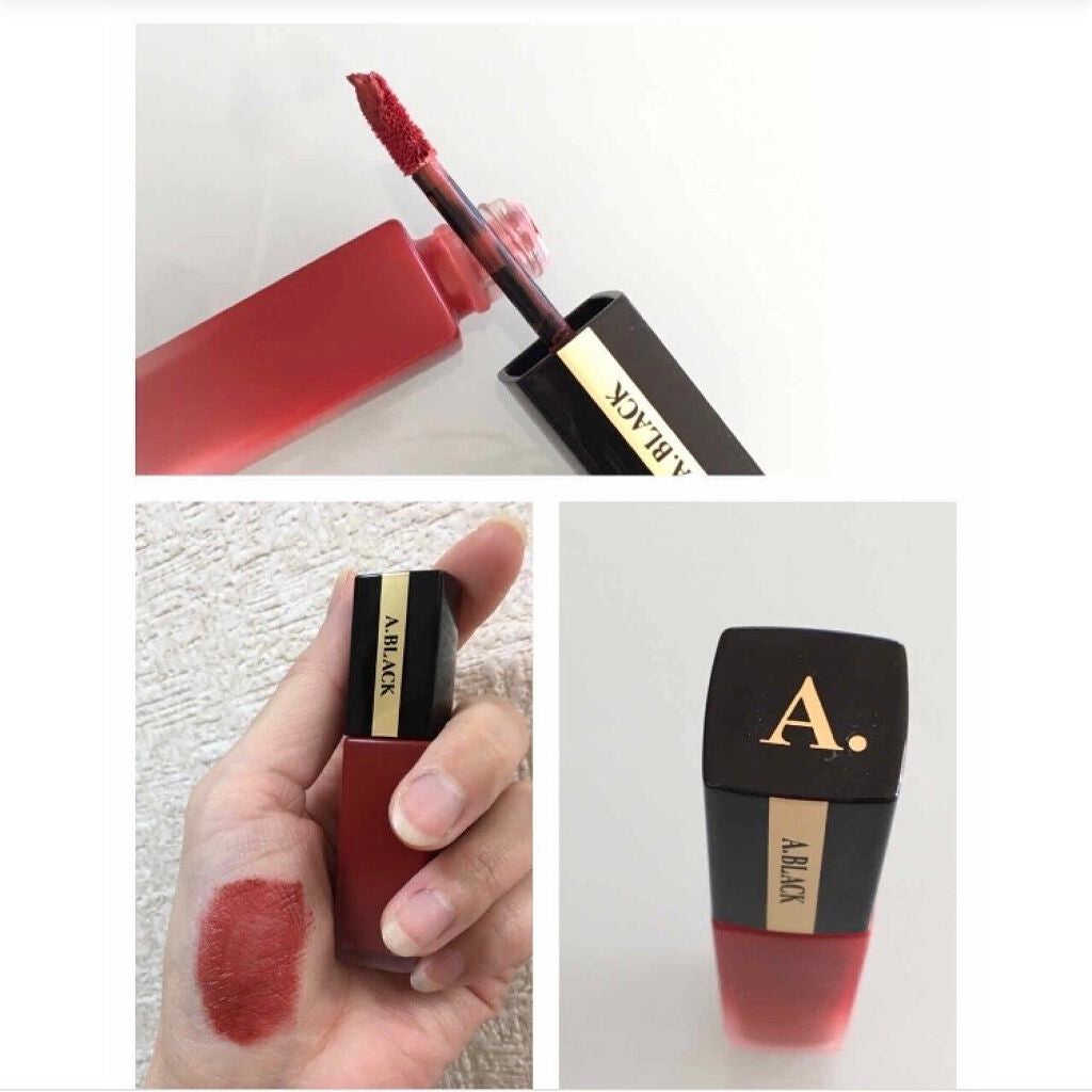 アーティスティックベルベットティント/A.BLACK/リップティントを使ったクチコミ(2枚目)