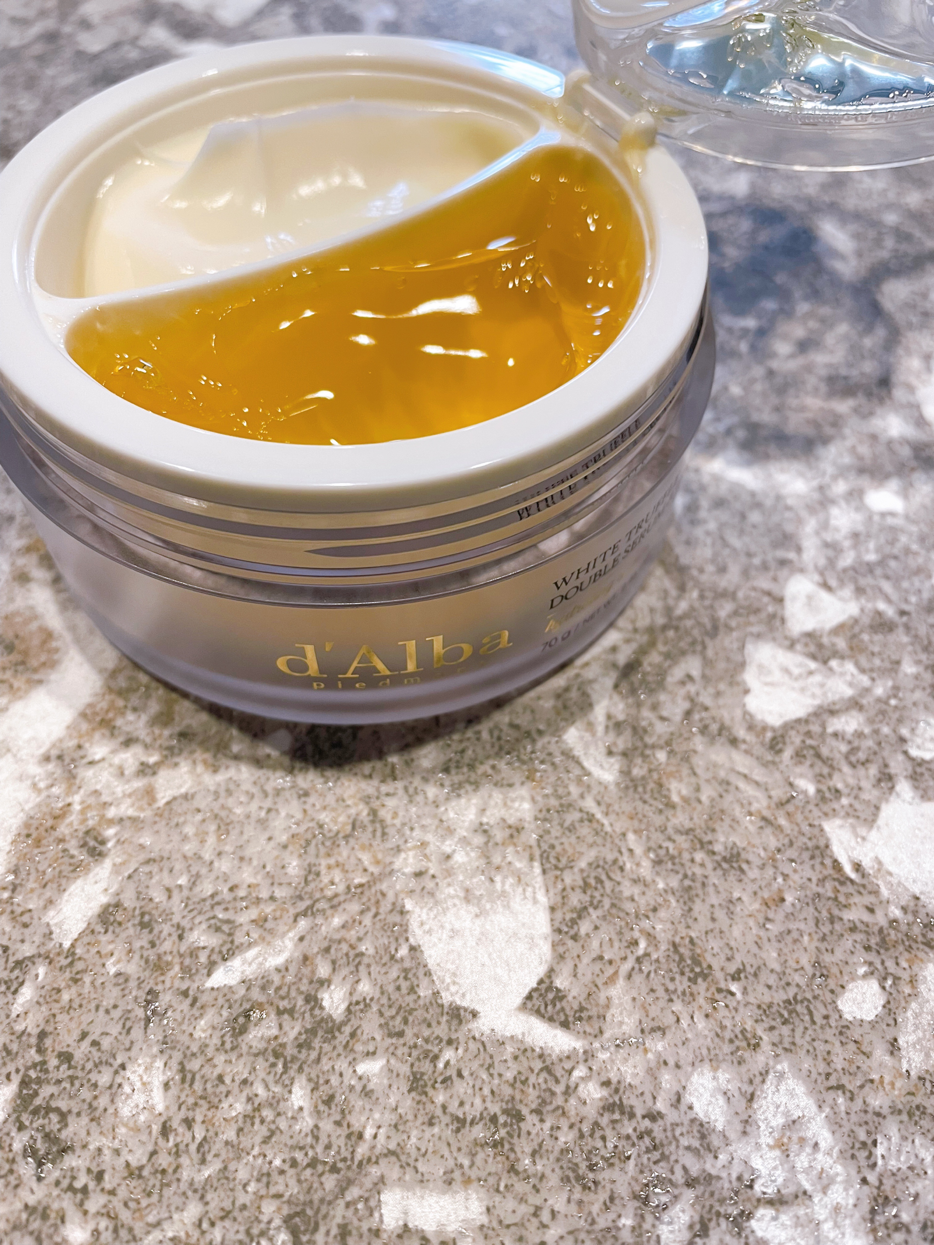 ホワイトトリュフダブルセラムアンドクリーム/ダルバ/フェイスクリームを使ったクチコミ（1枚目）