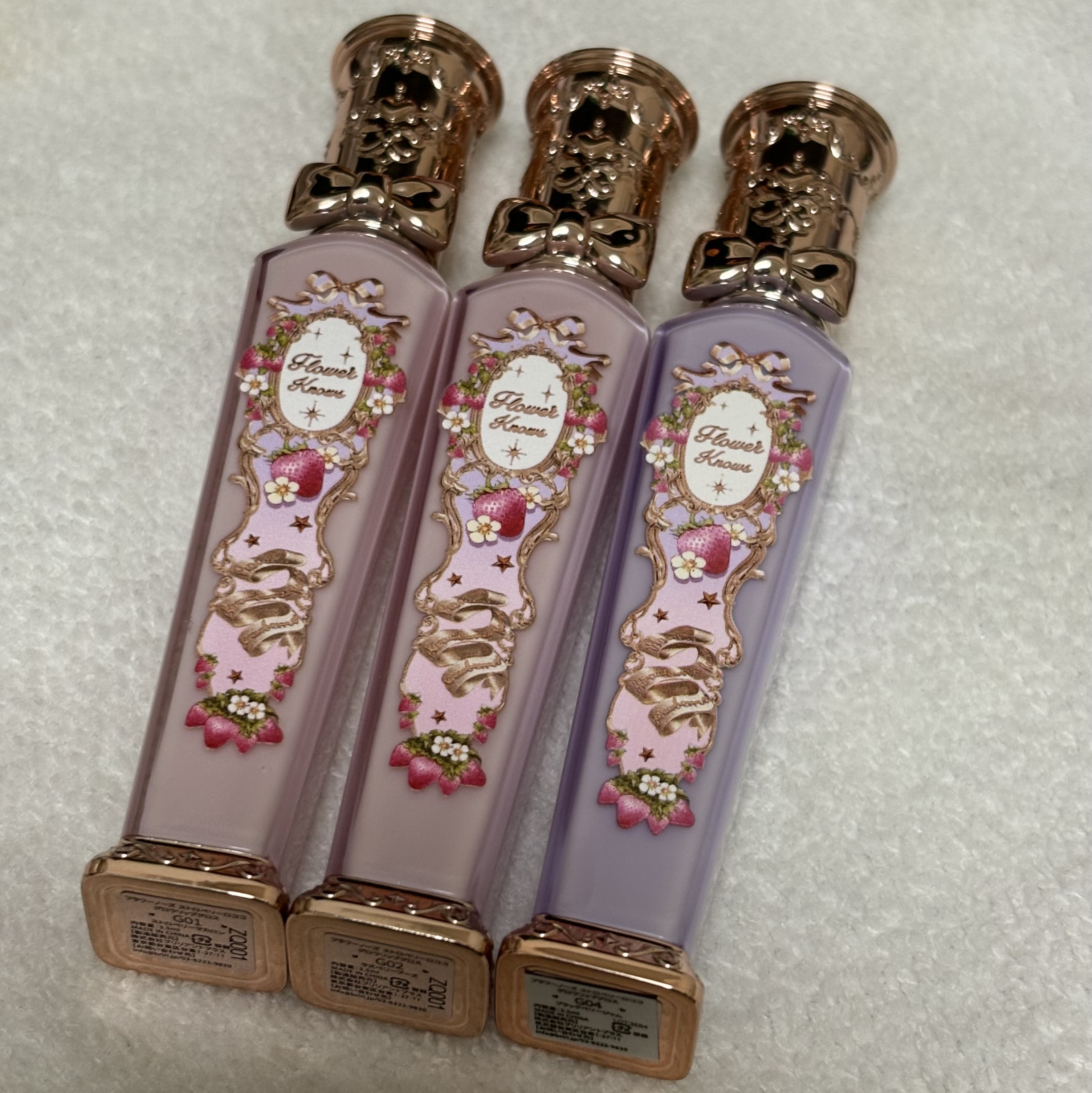 ストロベリーロココシリーズ グロウリップグロス/FlowerKnows/リップグロスを使ったクチコミ（1枚目）