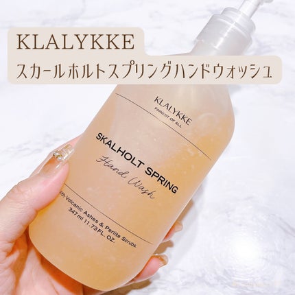 スカールホルトスプリングハンドウォッシュ/KLALYKKE/ハンドソープを使ったクチコミ(2枚目)