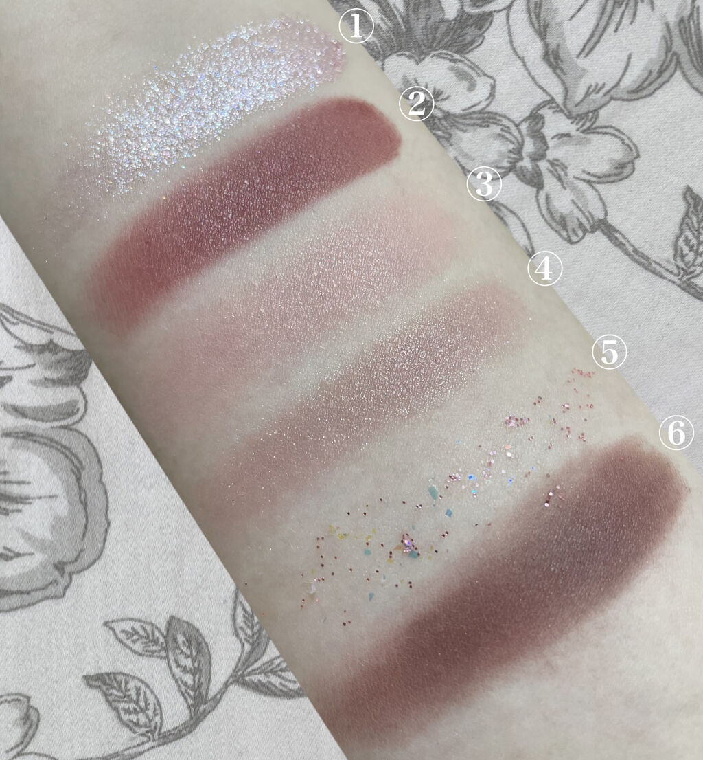 スイートドルチェアイズ/LEEMEMBER/アイシャドウパレットを使ったクチコミ（3枚目）