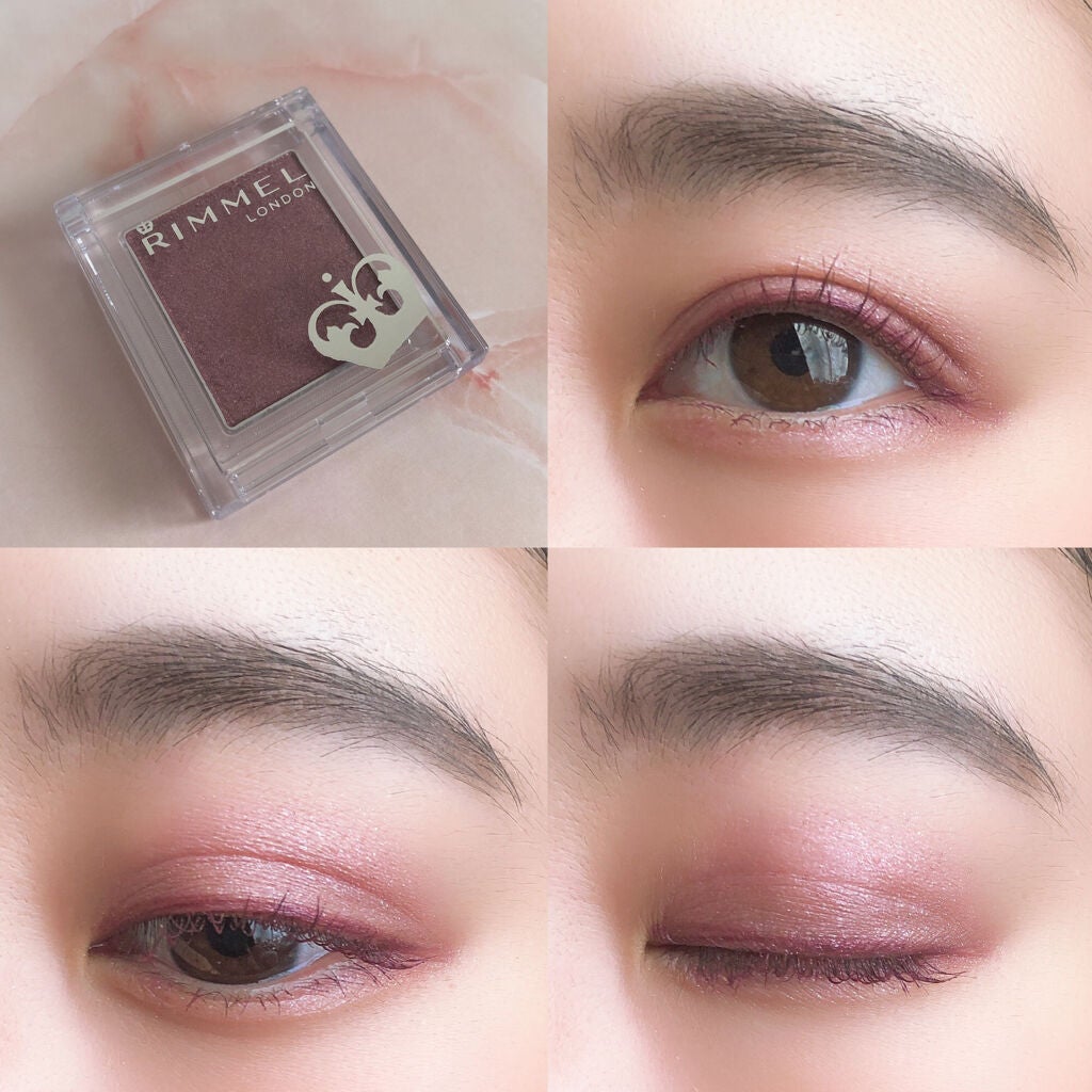 プリズム パウダーアイカラー/リンメル ロンドン/単色アイシャドウを使ったクチコミ(3枚目)