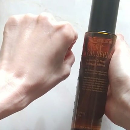 SILKY OIL SERUM/CULRY SHYLL/ヘアオイルを使ったクチコミ(4枚目)