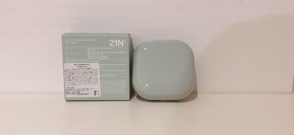 ネオクッション マット/LANEIGE/クッションファンデーションを使ったクチコミ（2枚目）