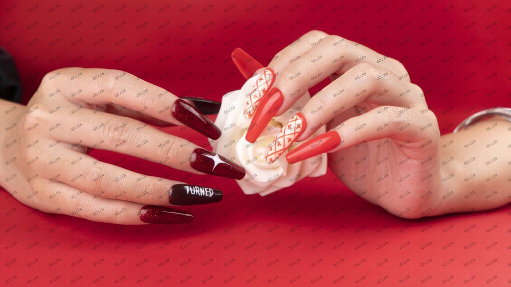 Gellen ジェルネイル スターターキット 72Wライト＆カラージェル12色付き/Gellen/マニキュアを使ったクチコミ（1枚目）