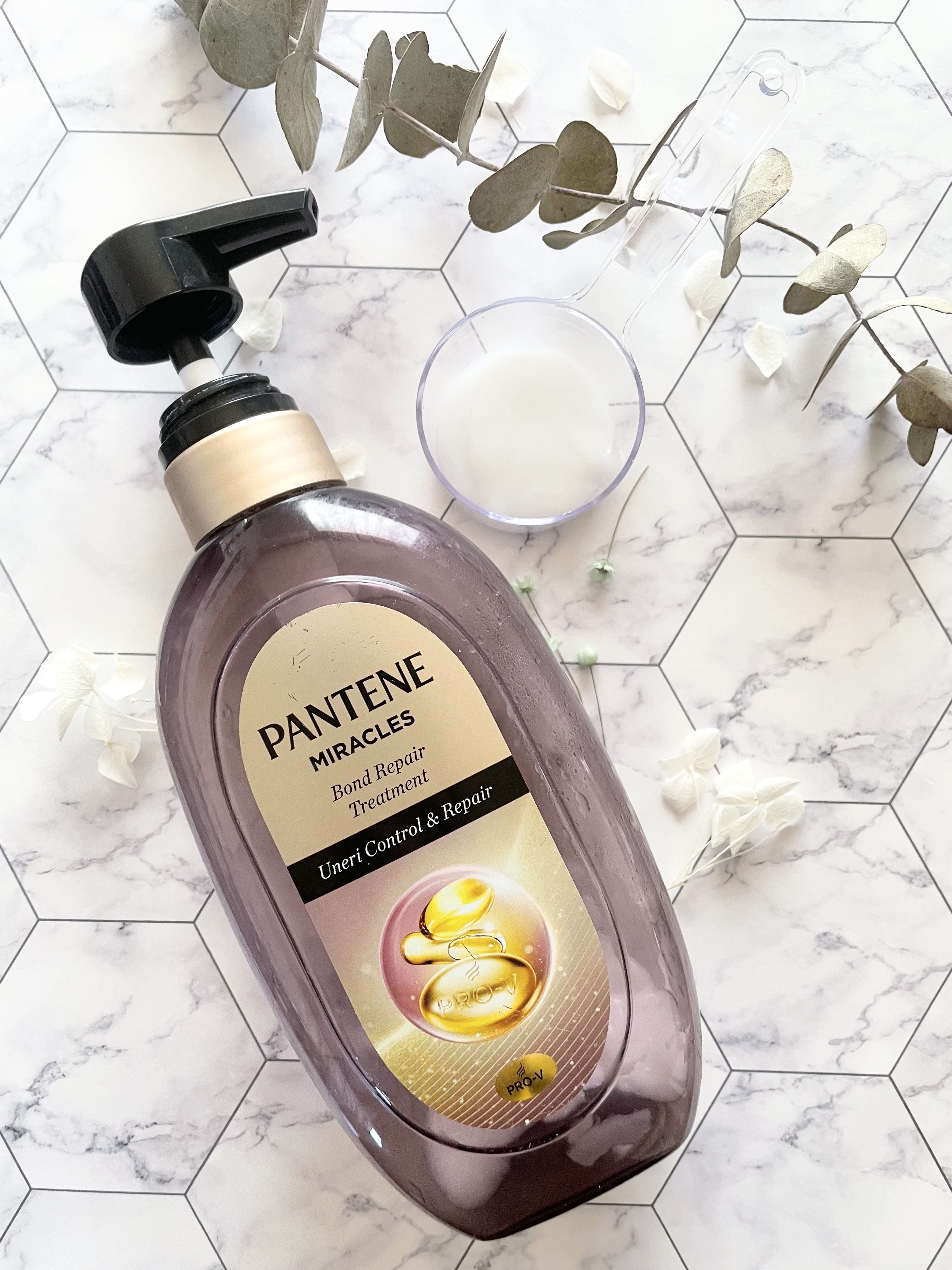 ミラクルズ うねりコントロール&リペア ボンドリペア シャンプー/トリートメント/パンテーン/市販シャンプーを使ったクチコミ（2枚目）