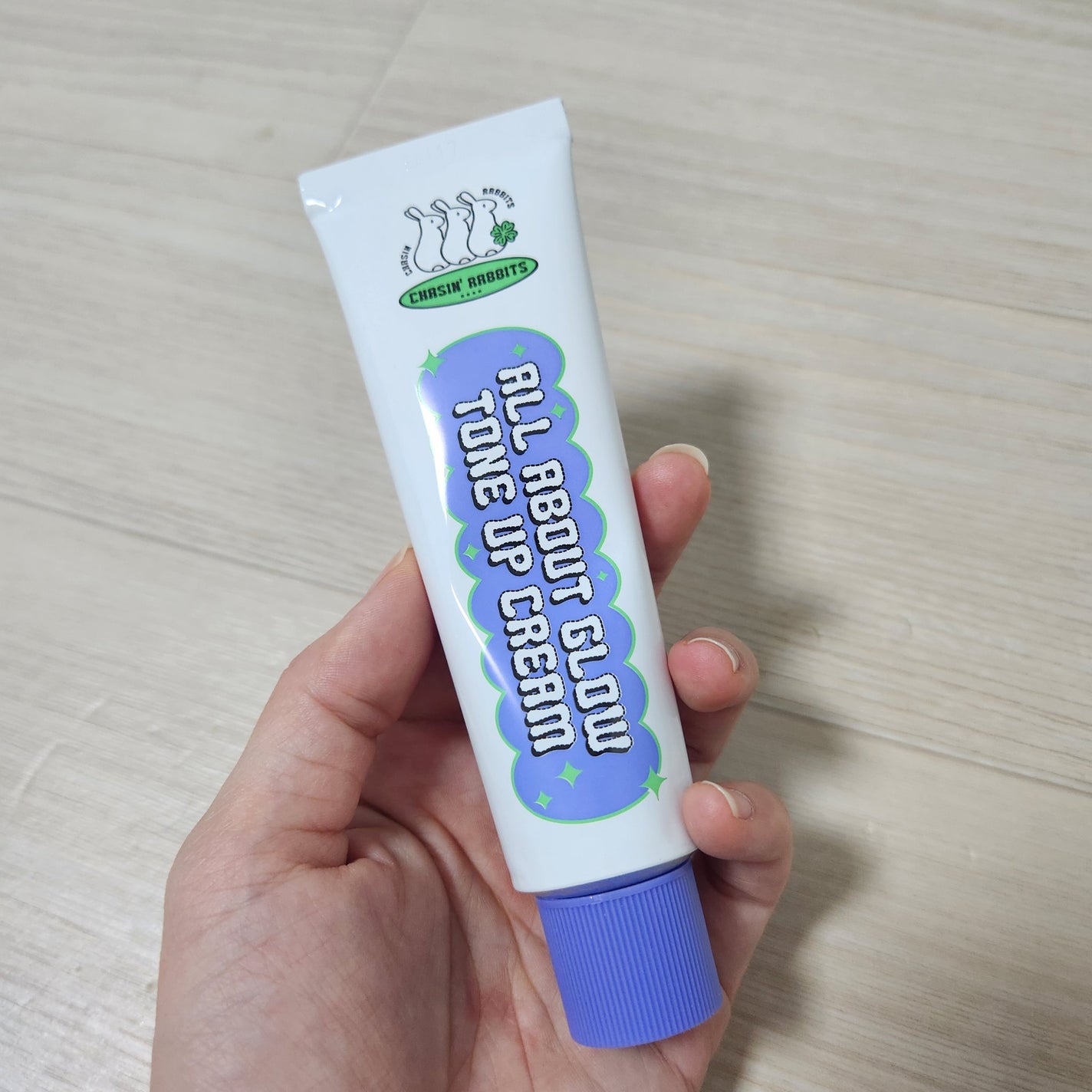 オールアバウトグロウトーンアップクリーム/CHASIN'RABBITS/化粧下地を使ったクチコミ(1枚目)