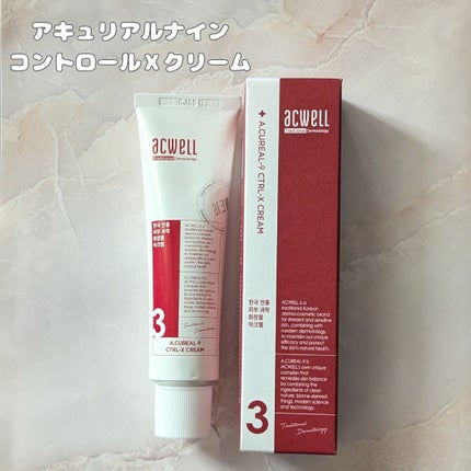 アキュリアルナインコントロールエックスクリーム/ACWELL/フェイスクリームを使ったクチコミ(1枚目)