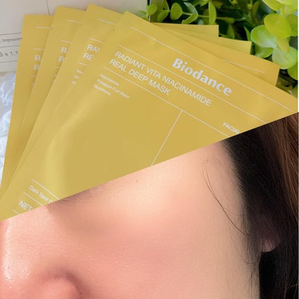 ビタナイアシンアミド リアルディープマスク/Biodance/シートマスク・パックを使ったクチコミ(5枚目)