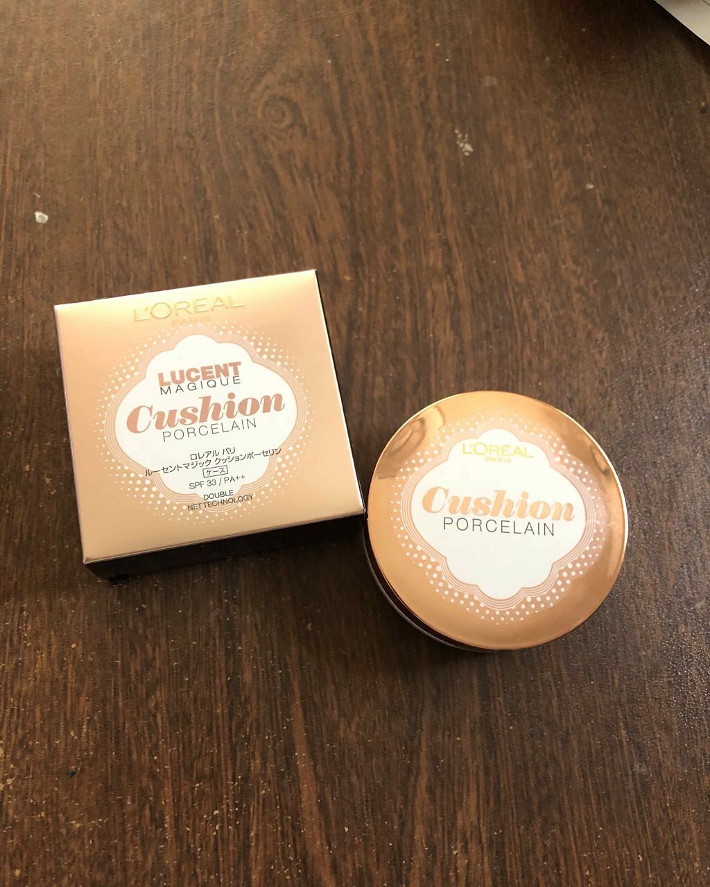 ルーセントマジック クッションポーセリン/ロレアル パリ/クッションファンデーションを使ったクチコミ(1枚目)