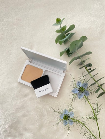 パウダリーファンデーション ソフトシャイニー/ブリリアージュ/パウダーファンデーションを使ったクチコミ(3枚目)