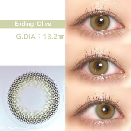 Ending 1day/OLENS/ワンデー(1DAY)カラコンを使ったクチコミ(4枚目)