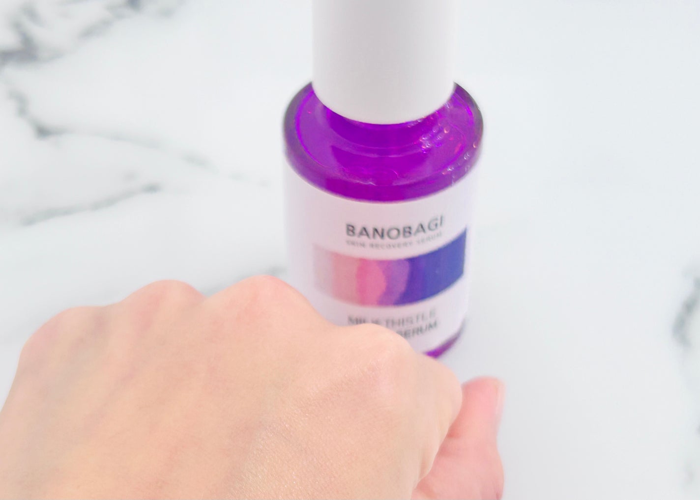 ミルクシスル リペアセラム/BANOBAGI/美容液を使ったクチコミ(4枚目)